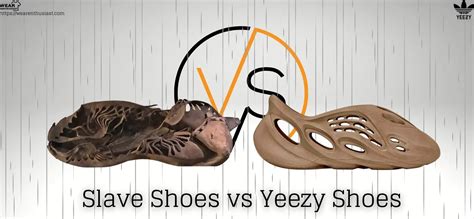 yeezy slave shoes comparison